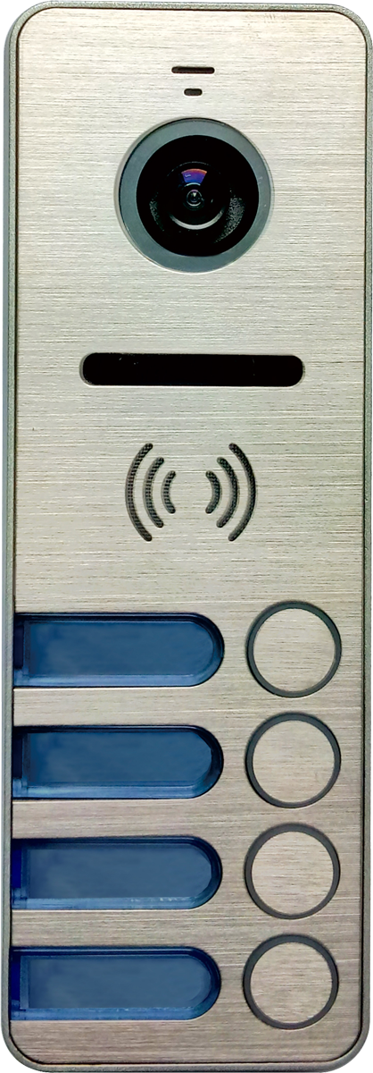 Вызывная панель iPanel 2 HD на 4 аб. (Metal)
