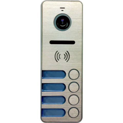 Вызывная панель iPanel 2 HD на 4 аб. (Metal)
