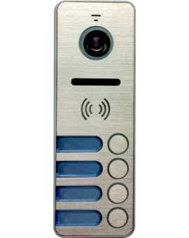 Вызывная панель iPanel 2 HD на 4 аб. (Metal), изображение 1