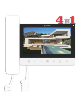 Монитор видеодомофона LOKI HD SE (White), изображение 1