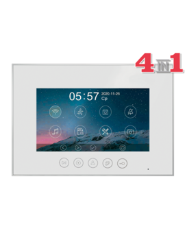 Монитор видеодомофона Marilyn HD s (White), изображение 1