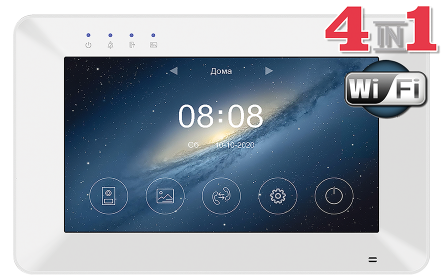Монитор видеодомофона Rocky HD (White)