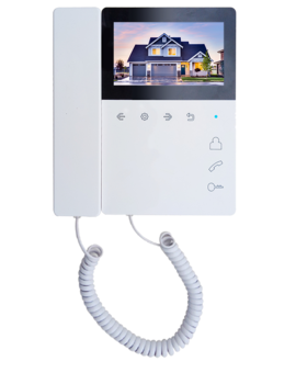 Монитор видеодомофона Elly с трубкой (XL или VZ), изображение 1