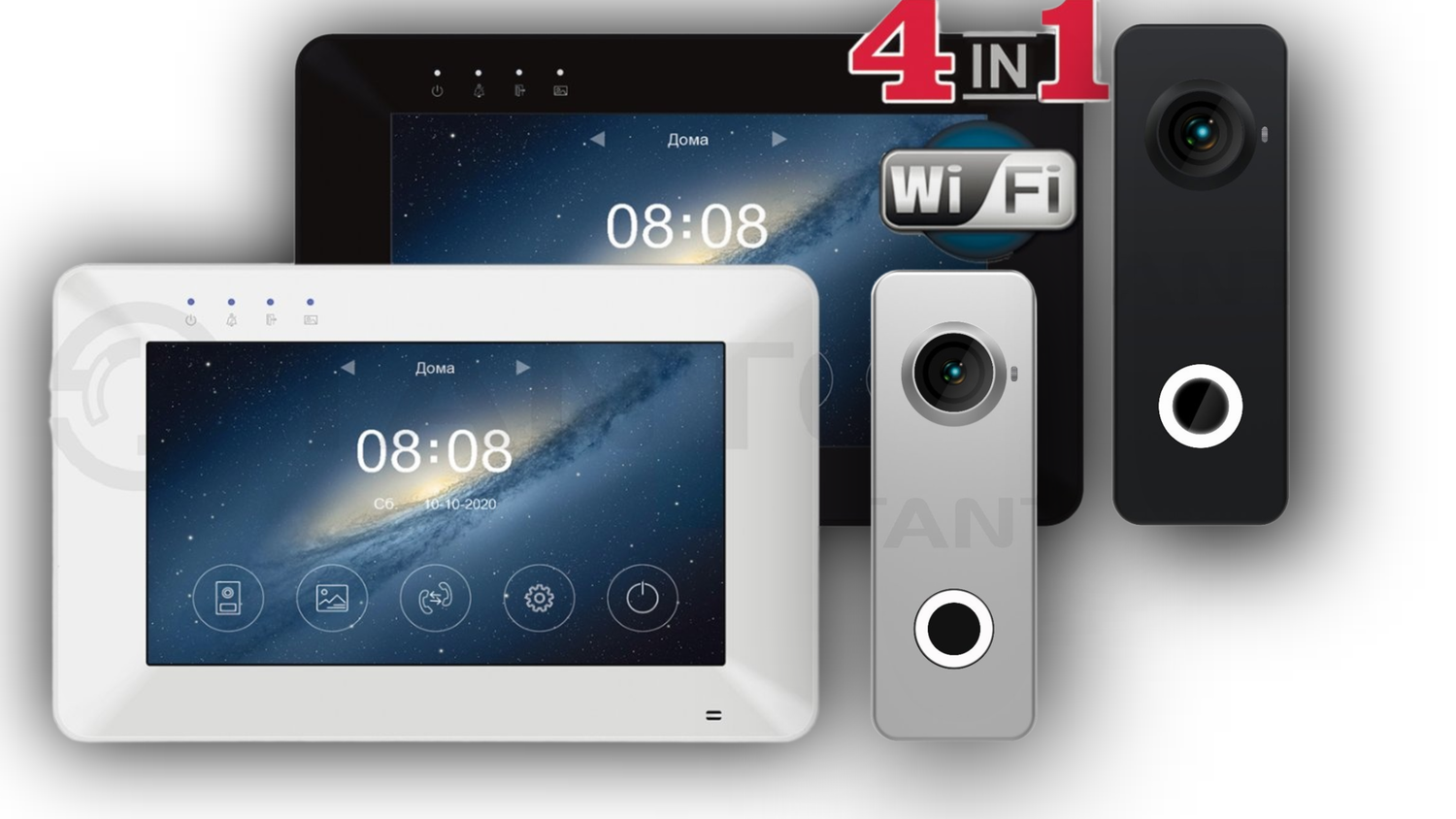 Комплект видеодомофона Rocky HD Wi-Fi Kit